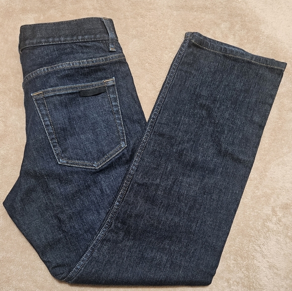 Prada Men’s Dark Wash Denim Jeans Size 31 Authentic Made in Romania - Picture 3 of 15